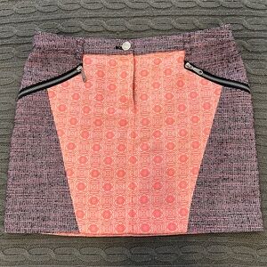 Rebecca Minkoff Daryl Tweed Mini Skirt | Zip Pocket Detail